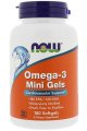 Omega-3 Mini Gels 180 Softgels - Now Foods