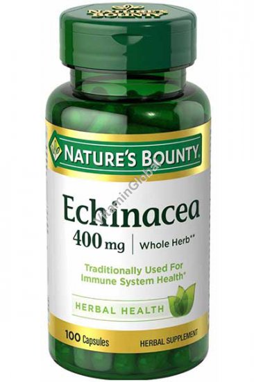 Echinacea 400mg 100 capules - Nature\'s Bounty