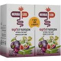 Extra Lax - Natural Support for Healthy Digestion and Regular Bowel Function, Kosher Badatz, Double Pack, 180 Capsules - Tinctura Tech Extra Lax - Natural Support for Healthy Digestion and Regular Bowel Function, Kosher Badatz, Double Pack, 180 Capsules - Tinctura Tech