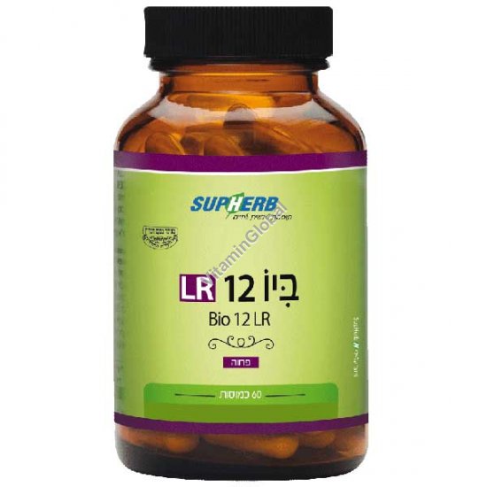 Kosher L\'Mehadrin Probiotic Bio 12 LR 60 capsules - SupHerb