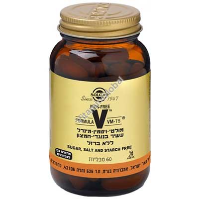 Multi Vitamin VM-75 60 tablets - Solgar