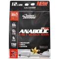 Anabolic Peak 3-in-1 Muscle Mass Gainer, Vanilla Flavor, 5443g (12 lbs) - Inner Armour