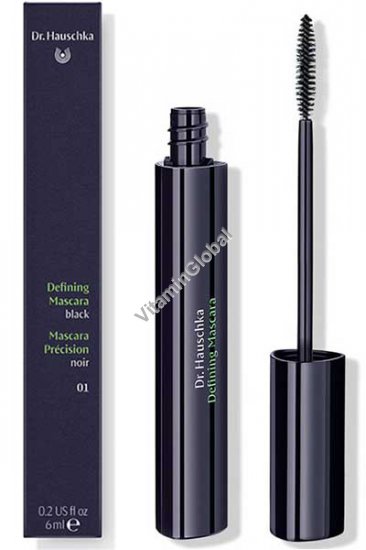 Defining Mascara Black (01) 6ml (0.2 US fl oz) - Dr. Hauschka