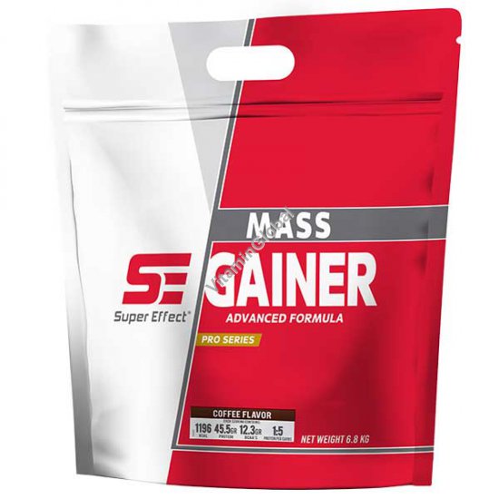 Kosher Mass Gainer Coffee Flavour 6800g - Super Effect