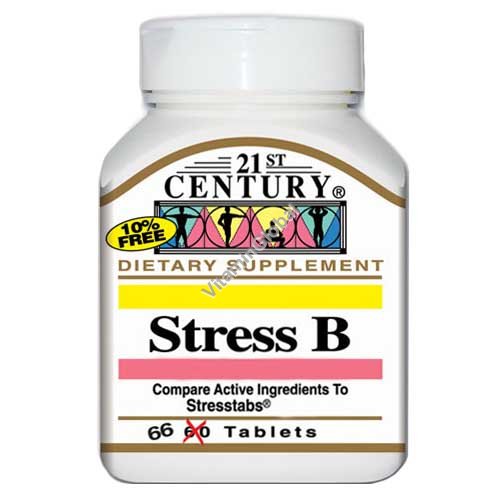 Stress B 66 tablets - 21st Century