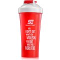 Plastic Shaker for Quick and Lump-Free Protein Powder Mixing, 600 ml (20 oz) - Super Effect 700 ml