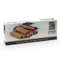 Organic Whole Wheat Wafer Rolls with Carob Cream Filling 100g - HaSade Organic Whole Wheat Wafer Rolls with Carob Cream Filling 100g - HaSade