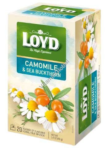Chamomile & Sea Buckthorn Tea 20 tea bags - Loyd