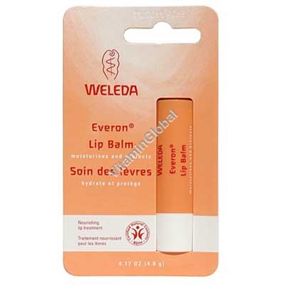 Everon Natural Lip Care 4.8g (0.17 oz) - Weleda