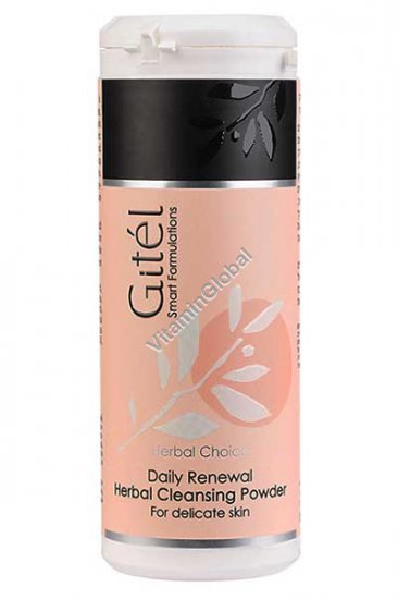 Daily Renewal Herbal Cleansing Powder For Delicate Skin 50g (1.76 oz) - Gitel