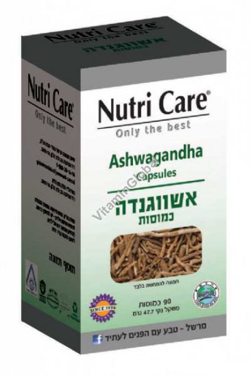 Ashwagandha Root 90 capsules - Nutri Care