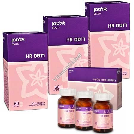 Roots HR formula of hair nutrients 180 (3 X 60) tablets - Altman