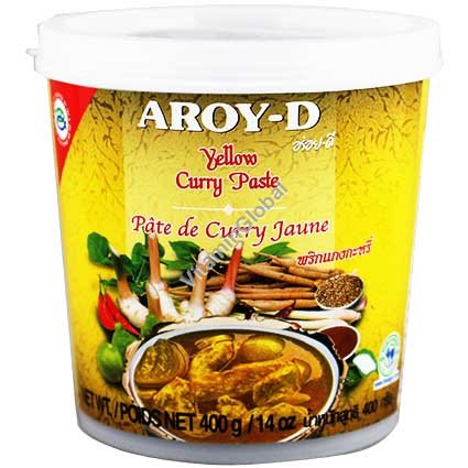 Yellow Curry Paste 400g - Aroy-D