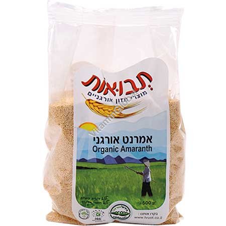 Organic Amaranth 500 g (17.6 oz) - Tvuot
