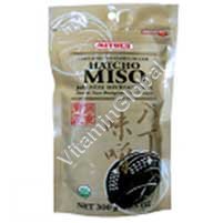 Organic Unpasteurized Hatcho Miso 300g (10.5 OZ) - Mitoku