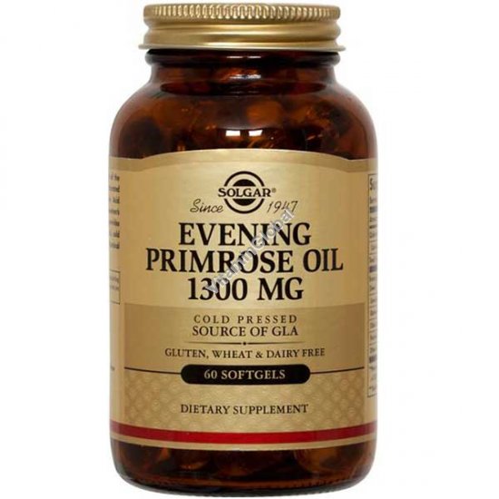 Evening Primrose Oil 1300 mg 60 Softgels - Solgar