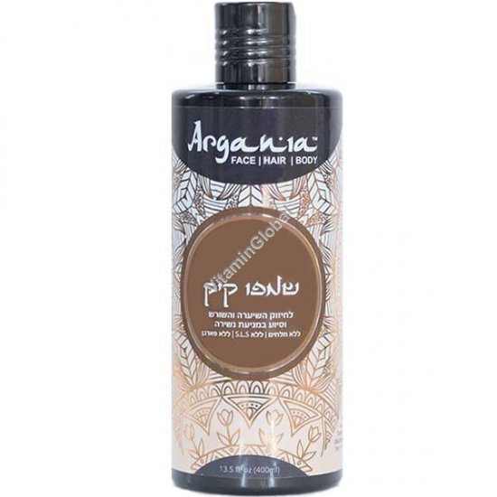 Hair Strengthening Castor Oil Shampoo 400 ml (13.5 oz) - Argania