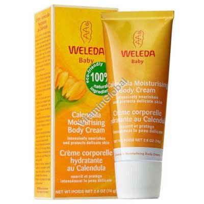 Calendula Moisturising Body Cream 75 ml - Weleda