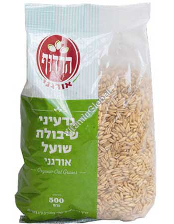 Organic Oat Grains 500g - Harduf