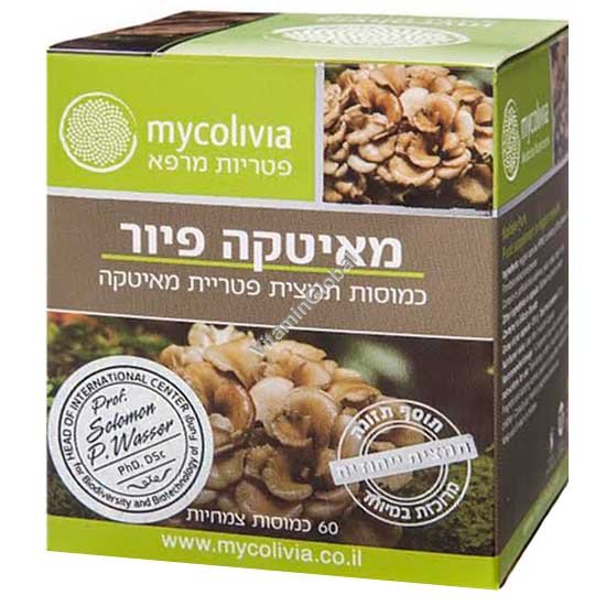 Maitake Pure 60 Veggie capsules - Mycolivia