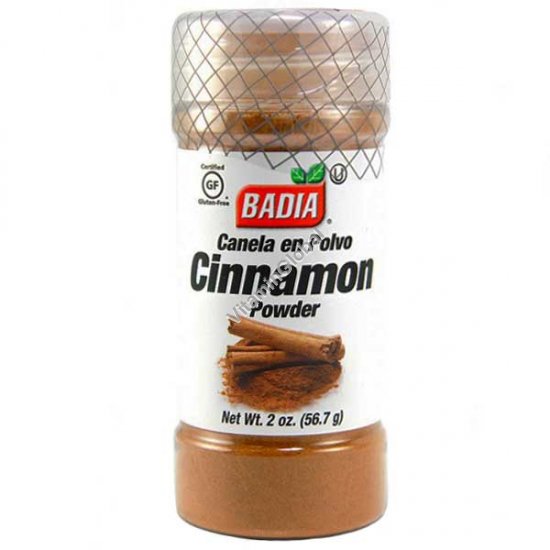 Gluten Free Cinnamon Powder 2 oz. (56.7g) - Badia