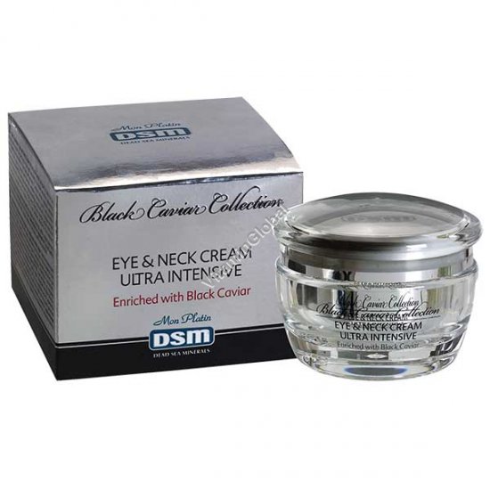 Ultra Intensive Eye & Neck Cream Enriched with Black Caviar 50ml (1.7 fl. oz) - Mon Platin