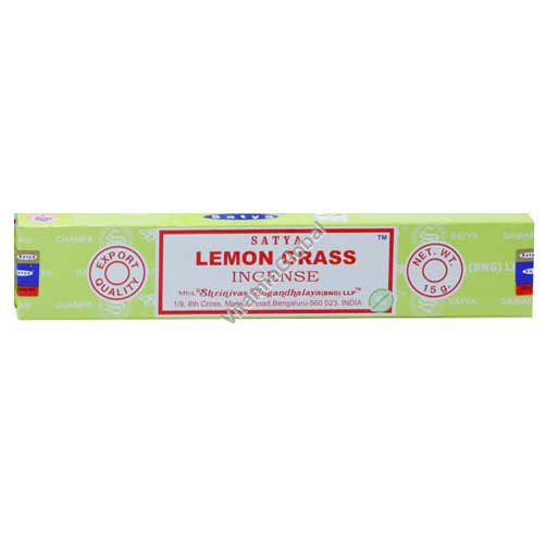 Lemongrass Hand-Rolled Incense Sticks 15 g - Satya