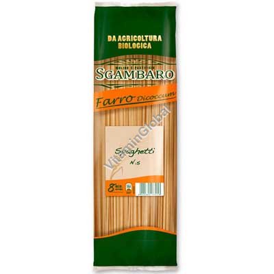 Organic Whole Spelt Spaghetti 500g - Sgambaro