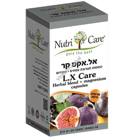 L.X Laxi Care - Formula for Supporting Intestinal Balance 60 capsules - Nutri Care