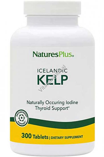 Icelandic Kelp 150 mcg 300 tablets - Nature\'s Plus