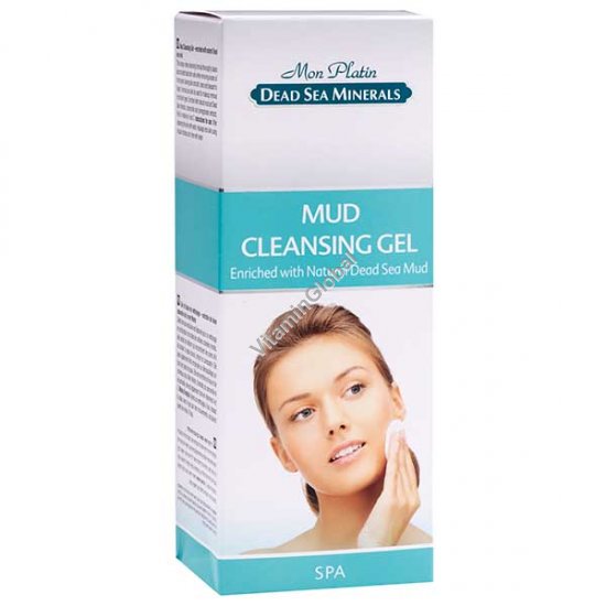 Mud Cleansing Gel Enriched with Natural Dead Sea Mud 150 ml - Mon Platin