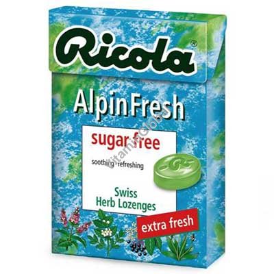 Sugar Free Alpin Fresh Candies 50g - Ricola