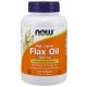 Flax Oil 1000 mg Cardiovascular Support 120 Softgels - NOW Foods