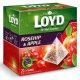 Rosehip & Apple Flavoured Fruit Tea 20 pyramid tea bags - Loyd