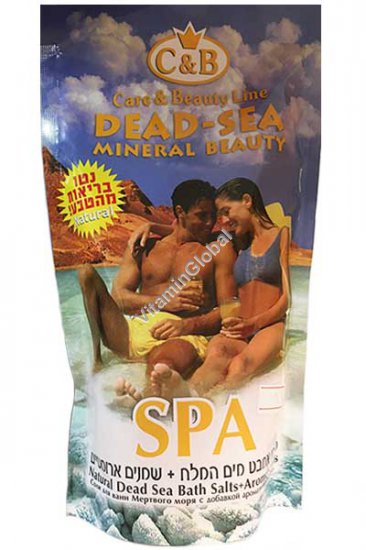 Dead Sea Bath Salt with Aromatic Oils 500g - Care & Beauty DSM