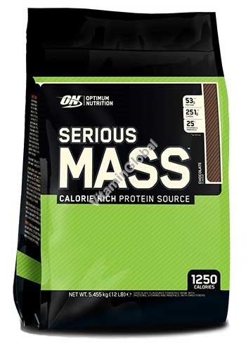 Serious Mass Weight Gainer Chocolate 5.45kg - Optimum Nutrition