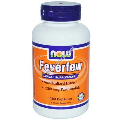 Feverfew Standardized Extract 100 caps - NOW Foods