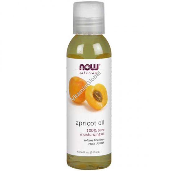 NOW Solutions 100% Pure Moisturizing Apricot Oil - Shop Essential