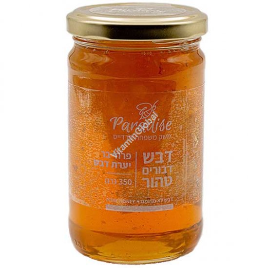 Bee Honeycomb in Natural Flower Honey 350g (12.34 oz) - Paradise Bee Farm