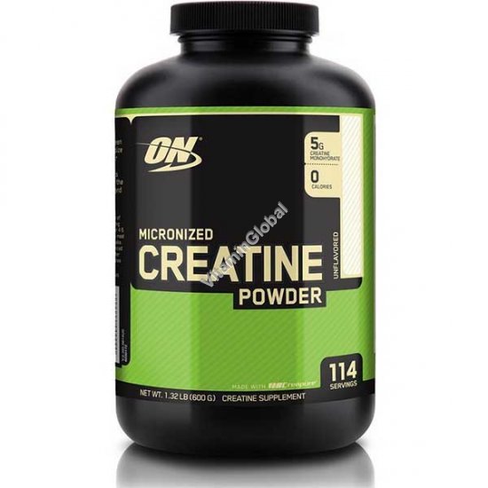 Micronized Creatine Powder 600g - Optimum Nutrition