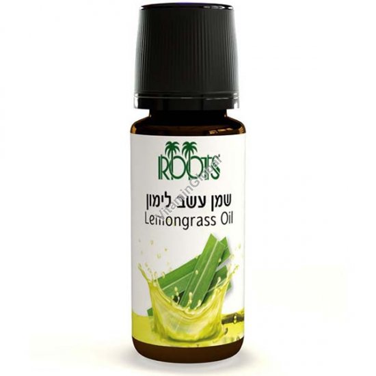 Lemongrass - Pure Essential Oil 10 ml (0.34 fl. oz) - Roots Botanical
