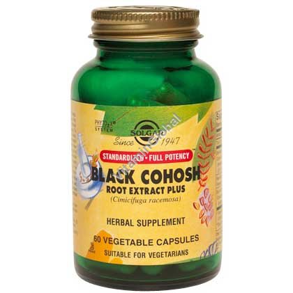 Black Cohosh Root Extract (SFP) 60 capsules - Solgar