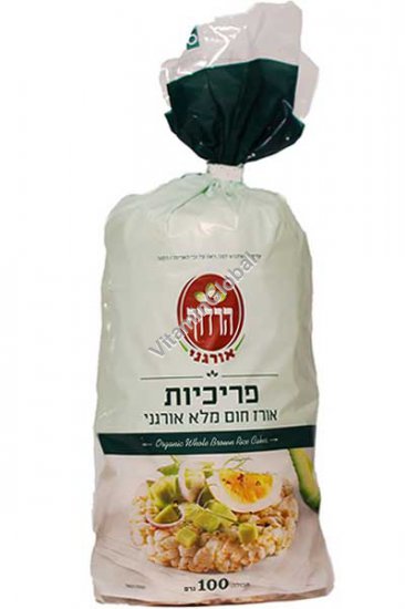 Organic Whole Rice Cakes 110g - Harduf