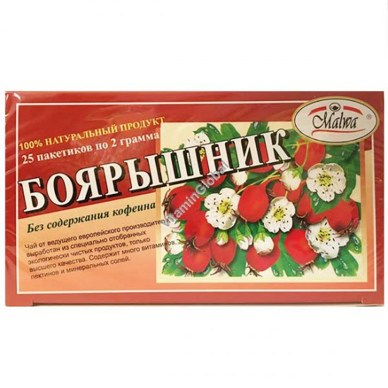 Hawthorn Berry Tea 25 tea bags - Malwa