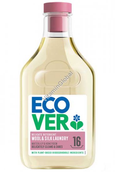 Plant-Based Delicate Laundry Liquid for Wool & Silk Fabrics 750ml - Ecover