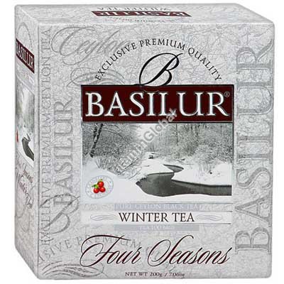 Pure Ceylon Black Tea "Winter Tea" 100 tea bags - Basilur