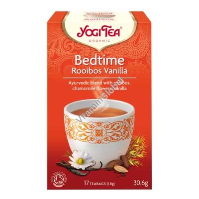 Bedtime - Organic Rooibos Vanilla Blend 17 teabags - Yogi Tea