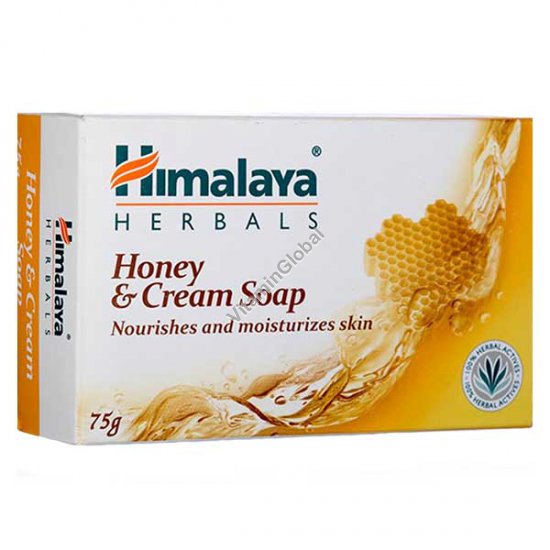 Moisturizing Cream & Honey Soap for normal skin 70g - Himalaya Herbals