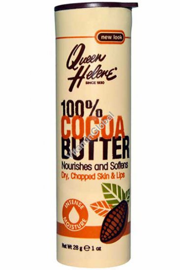 100% Cocoa Butter Nourishes and Softens 28g - Queen Helene