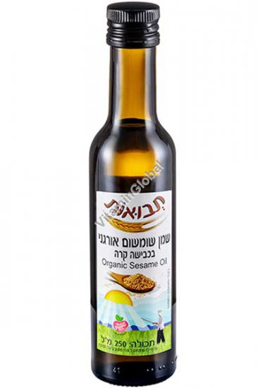 Organic Cold Pressed Sesame Oil 250 ml - Tvuot